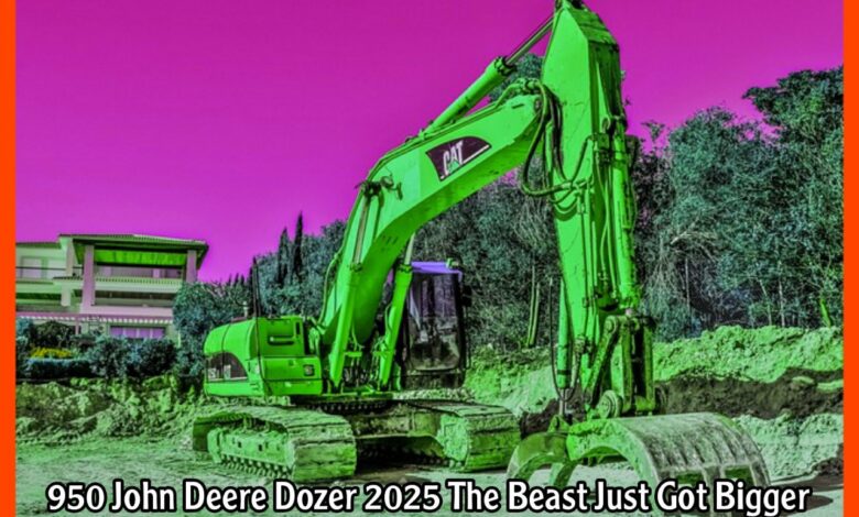 950 John Deere Dozer 2025 The Beast Just Got Bigger