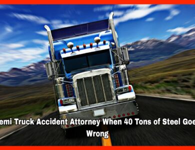 Semi Truck Accident Attorney When 40 Tons of Steel Goes Wrong