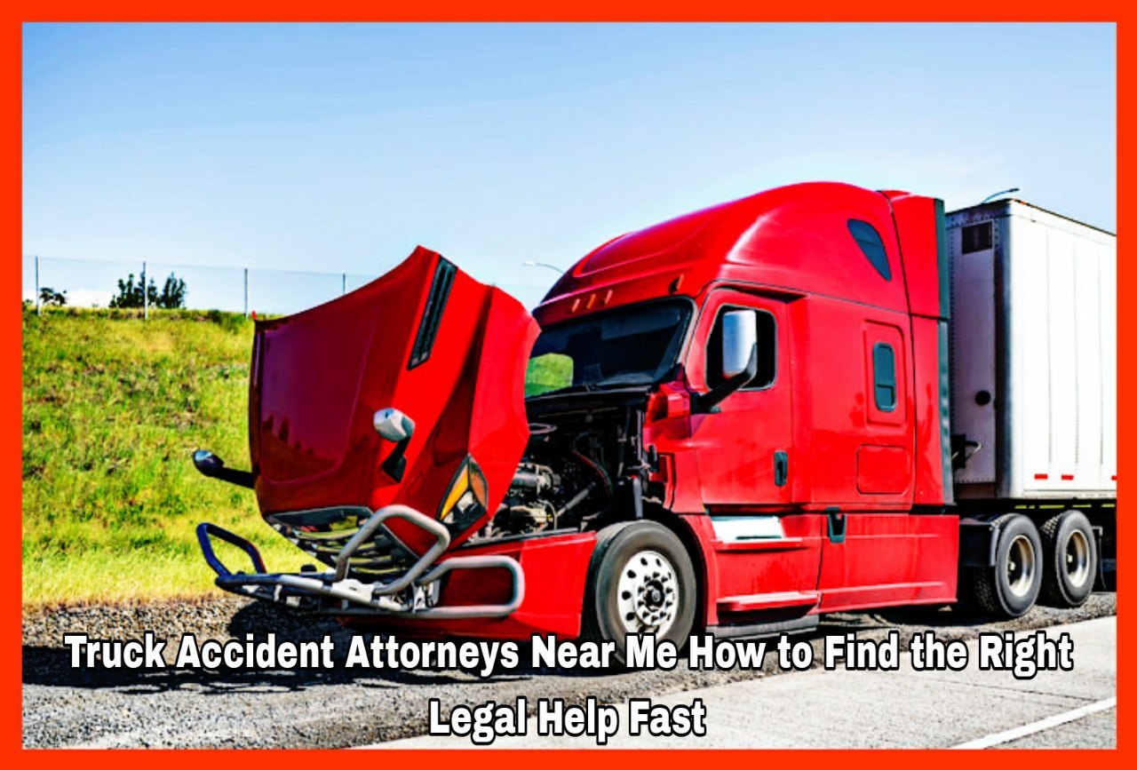 Truck Accident Attorneys Near Me How to Find the Right Legal Help Fast